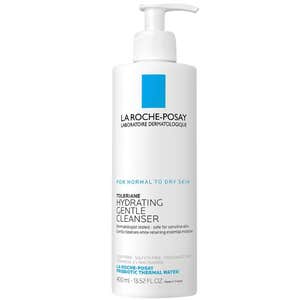 amazon, La Roche-Posay Toleriane Hydrating Gentle Facial Cleanser with Niacinamide