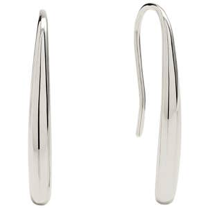 quince, Quince Silver Threader Drop Earrings in Sterling Silver