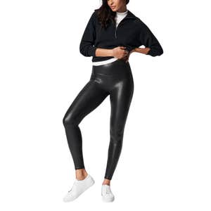 SPANXshape™ Faux Leather Leggings