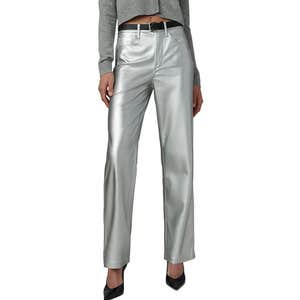 Joe's Jeans The Margot Faux Leather Straight Jeans