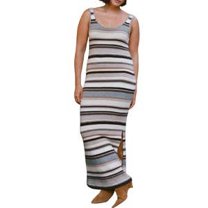 abercrombie & fitch, Abercrombie & Fitch Merino Wool-Blend Scoop Neck Maxi Sweater Dress