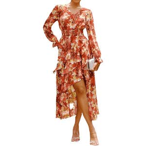 GRACE KARIN Floral Wedding Guest Dress