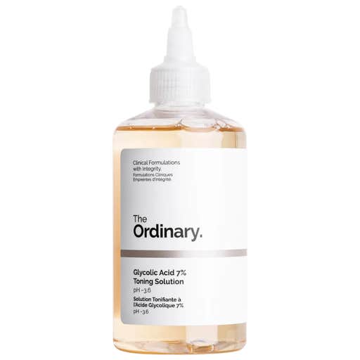 sephora, The Ordinary Glycolic Acid 7% Exfoliating Toner