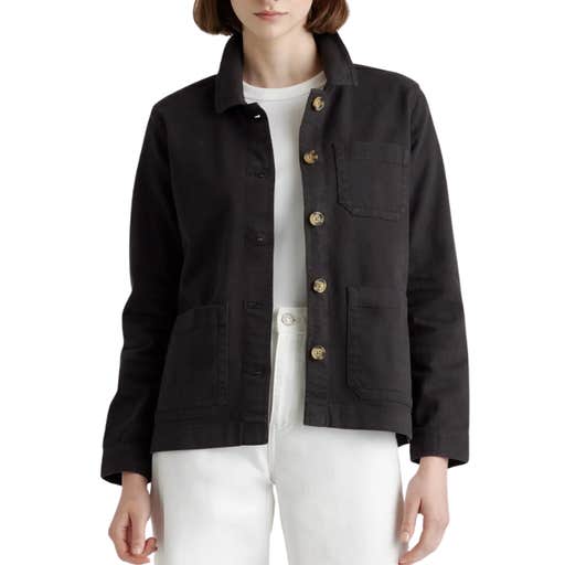 quince, Quince Organic Comfort Stretch Chore Jacket
