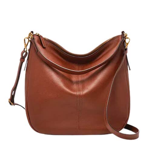 fossil, Fossil Jolie Leather Hobo Bag