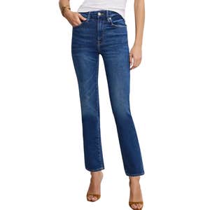 good american, Good American Always Fits Good Legs Straight Jeans