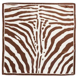 shopbop, Lele Sadoughi Oversized Zebra Square Satin Scarf