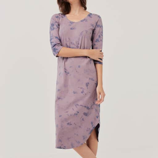 pact, Pact Far-Out Tie-Dye Scoop Dress