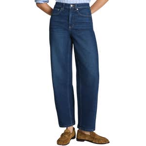 spanx, SPANXshape Authentic 360 Barrel Leg Jeans