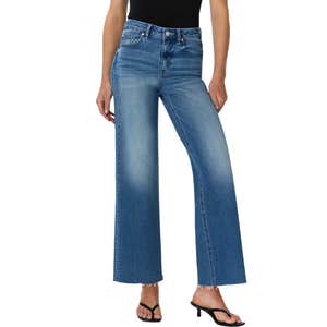 quince, Quince Bella Stretch Wide Leg Jeans