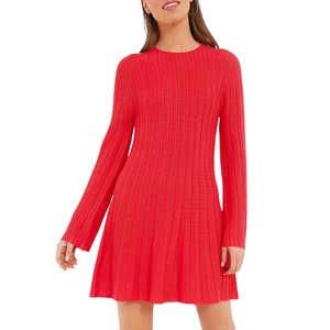 Pomander Place Red Adi Knit Dress
