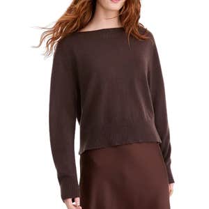 macy's, Charter Club 100% Cashmere Long-Sleeve Boat Neck Sweater