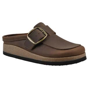 Kohl's; White Mountain Bueno Women's Slip-On Clogs With Buckle Detail