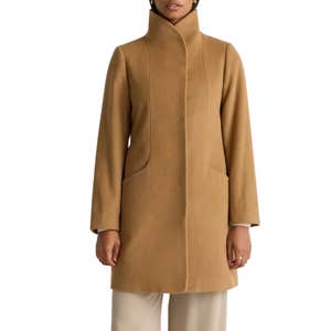 quince, Quince Italian Wool Cocoon Coat
