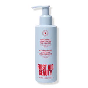 First Aid Beauty Ultra Gentle Cream-to-Foam Face Cleanser