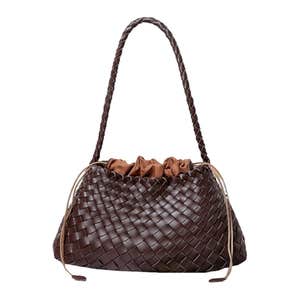 amazon solyinne chocolate hobo woven tote bag