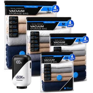 amazon, PPJOKERBOY Travel Vacuum Bags with Pump