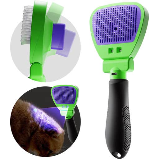 chewy, Fido Fave Slicker Brush With Light