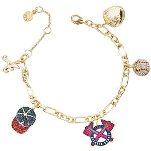 fanatics, Fanatics Atlanta Braves BaubleBar Charm Bracelet