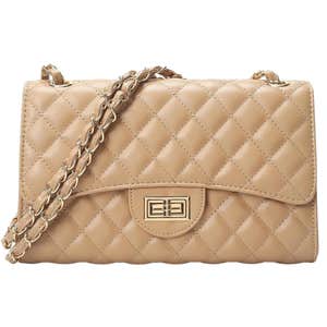 amazon, DIUY Quilted Leather Crossbody Bags