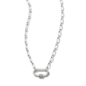 Kendra Scott Sterling Silver Bristol Link Necklace 