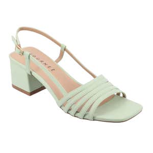 journee shayana sandal green