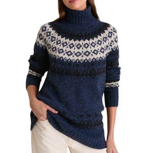 tuckernuck, Tuckernuck Fair Isle Zermatt Turtleneck