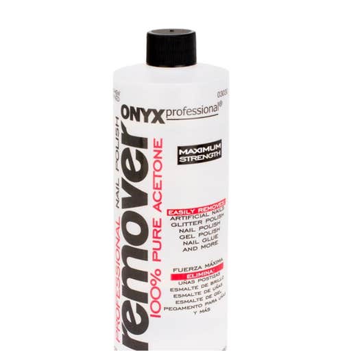 walmart, Onyx Professional 100% Pure Acetone Maximum Strength Nail Polish Remover