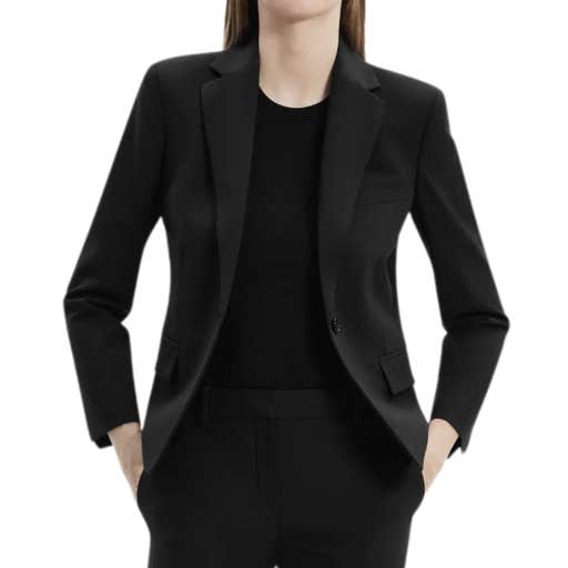 nordstrom, Theory Slim Fit One Button Blazer