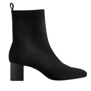 Quince Eco Knit Heeled Bootie
