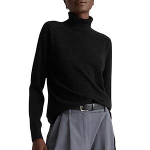 quince, Quince Mongolian Cashmere Turtleneck Sweater