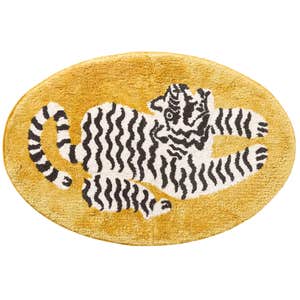 anthropologie, AnthroHome Isa Tiger Bath Mat