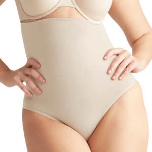 Yummie Nude High Waist Shaping Thong Seamless
