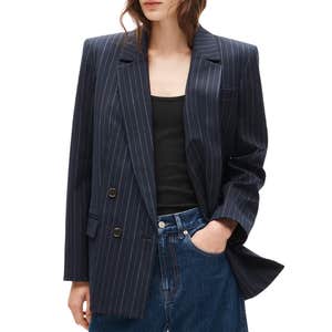 j.crew, J.Crew Agnes Blazer In Lightspun Wool Blend