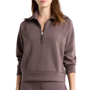 SPANX AirEssentials Half Zip Sweatshirt