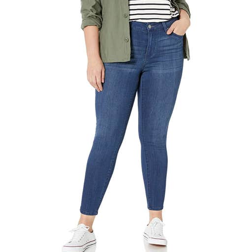 amazon, Celebrity Pink Jeans Plus Size Infinite Stretch Mid Rise Skinny Jeans