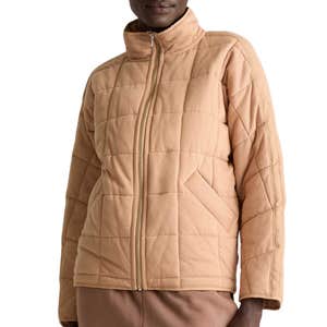 quince, Quince Organic Cotton Quilted Knit Jacket