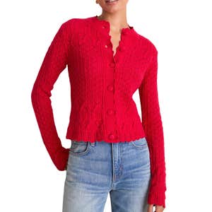 tuckernuck, Hyacinth House Pointelle Capucine Cardigan