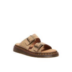 Josef Suede Slide Sandals