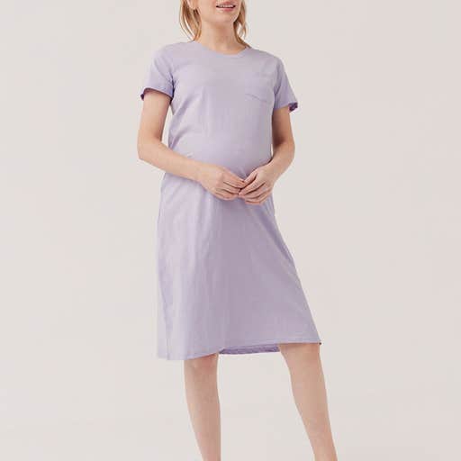 pact, Pact Maternity Pocket Midi Dress