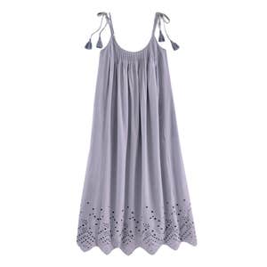 Soft Surroundings Eyelet Nightgown in Color Eventide