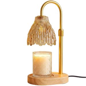 amazon, Ruivata Dimmable Candle Warmer Lamp with Timer