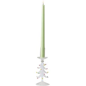 By Anthropologie Yuletide Glass Candle Holder