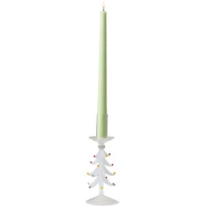 By Anthropologie Yuletide Glass Candle Holder