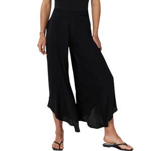 Quince; Washable Stretch Silk Palazzo Pants