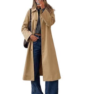 amazon, Cicy Bell Plaid Trench Coat