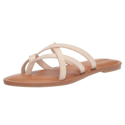 amazon, Amazon Essentials Strappy Slide Flat Sandal