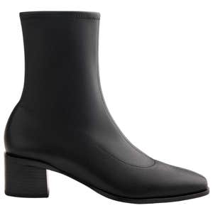 quince, Quince Italian Leather Stretch Sock Bootie