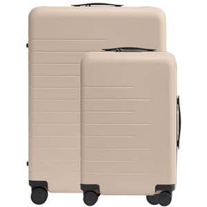 quince, Quince Expandable Carry-On & Large Check-In Suitcase Set