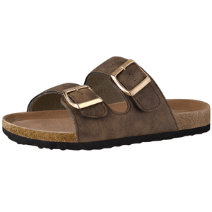 Pennysue Cork Footbed Slide Sandals